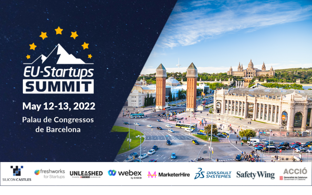 EU Startups Summit 2022 Banner